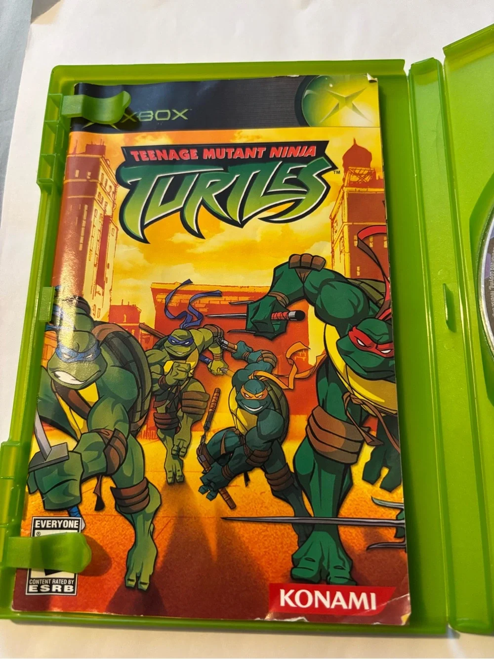 Xbox Teenage Mutant Ninja Turtles CIB